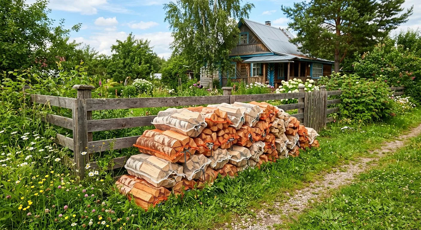 Дрова для дачи в Калуге