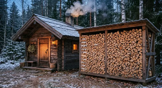 Укладка дров в Калуге, проезд Тепличная, 12